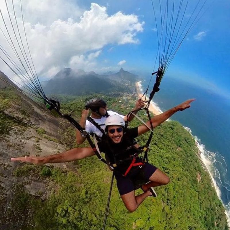 aventura en rio de janeiro, paseo en helicoptero rio, ala delta rio, parapente rio, experiencias premium rio